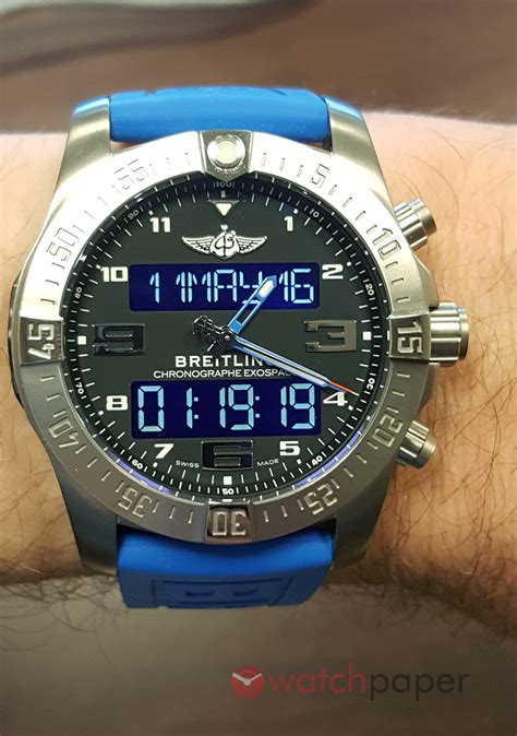 breitling exospace b55 smart watches|breitling b55 manual.